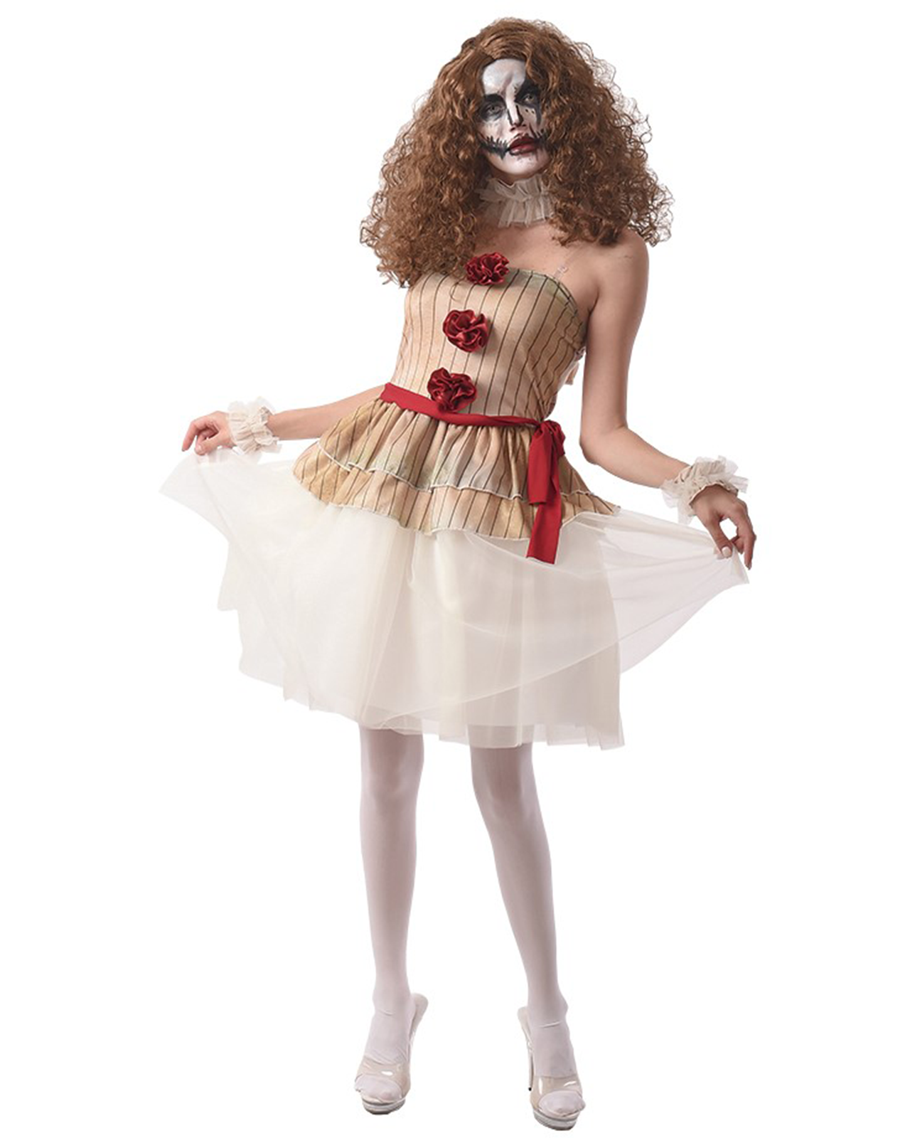 Creepy Clownette Costume