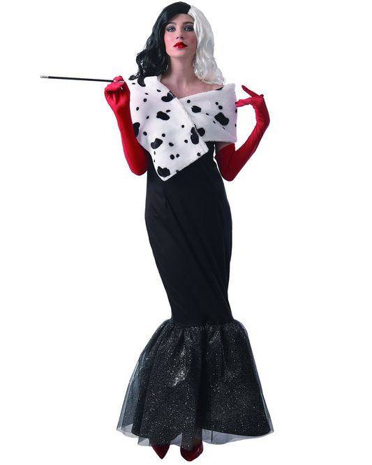Cruella De Vil Dress Costume