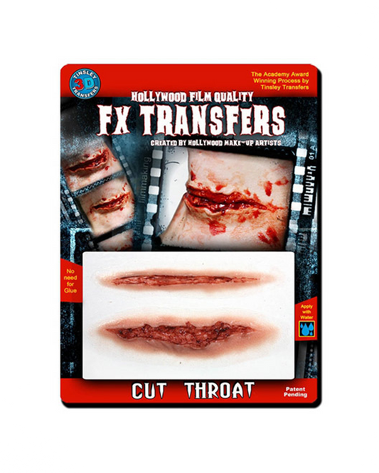 Cut Throat Special FX 3D Transfer
