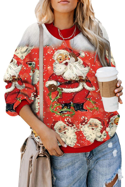 Jolly Ole Santa Long Sleeved Christmas Shirt