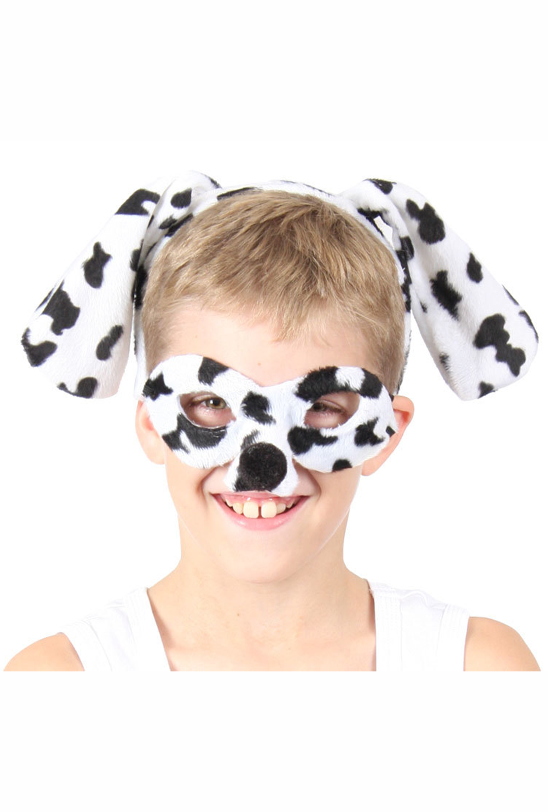 Dalmatian Headband and Mask Set