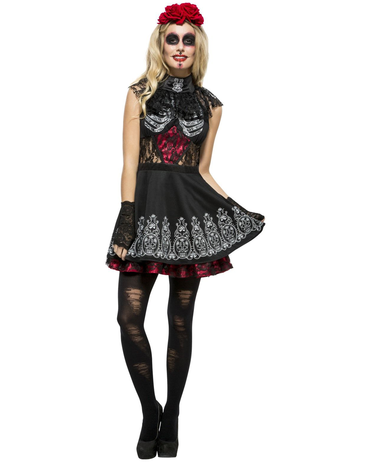 Fever Day of the Dead Dress Costume