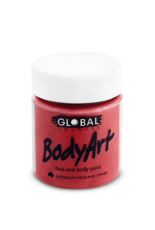 Global BodyArt Deep Red Face & Body Paint