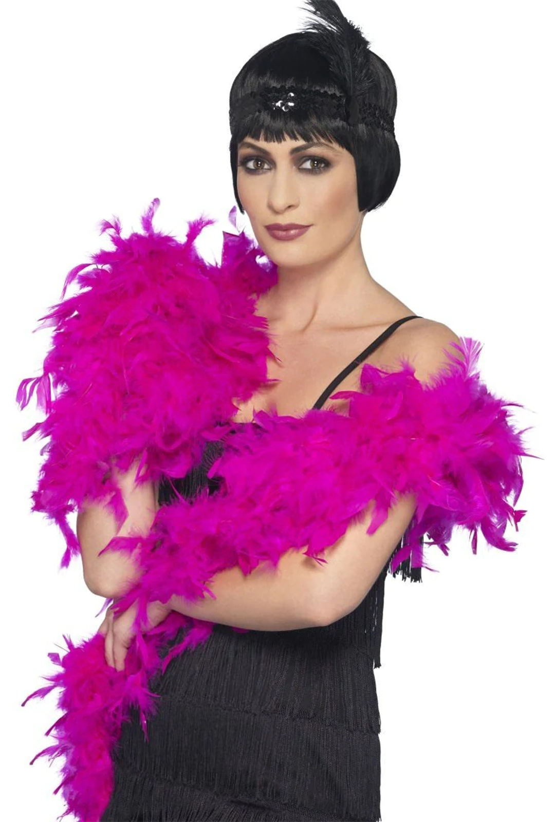 Deluxe Fuchsia Pink Feather Boa