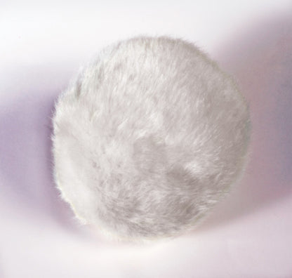 Deluxe White Bunny Tail