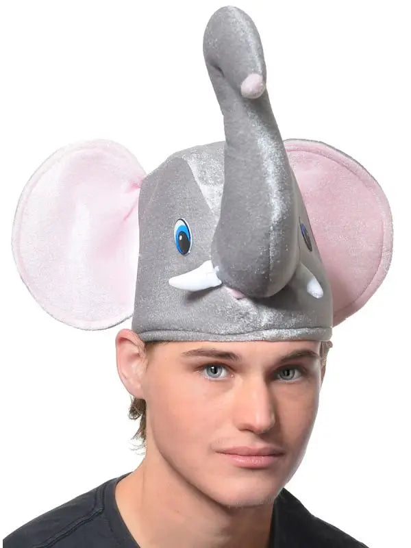 Plush Elephant Hat