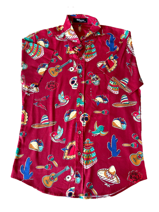Fiesta Red Party Shirt