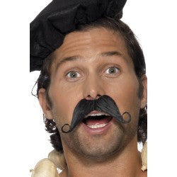 Black Frenchman Moustache