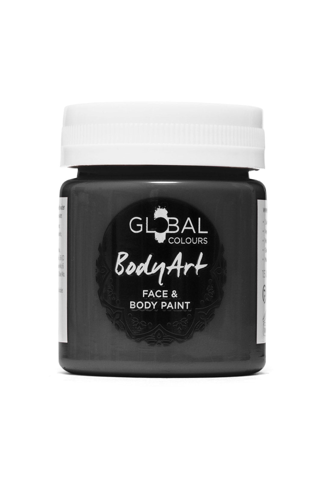 Global BodyArt Black Face & Body Paint