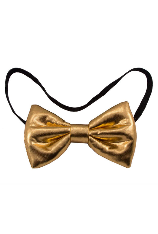 Metallic Gold Bow-Tie