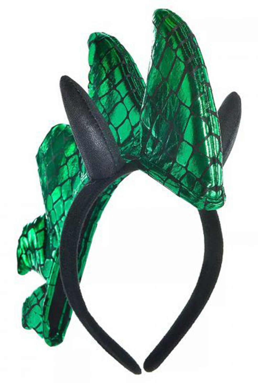 Metallic Green Dragon Headband