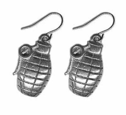 Grenade Earrings