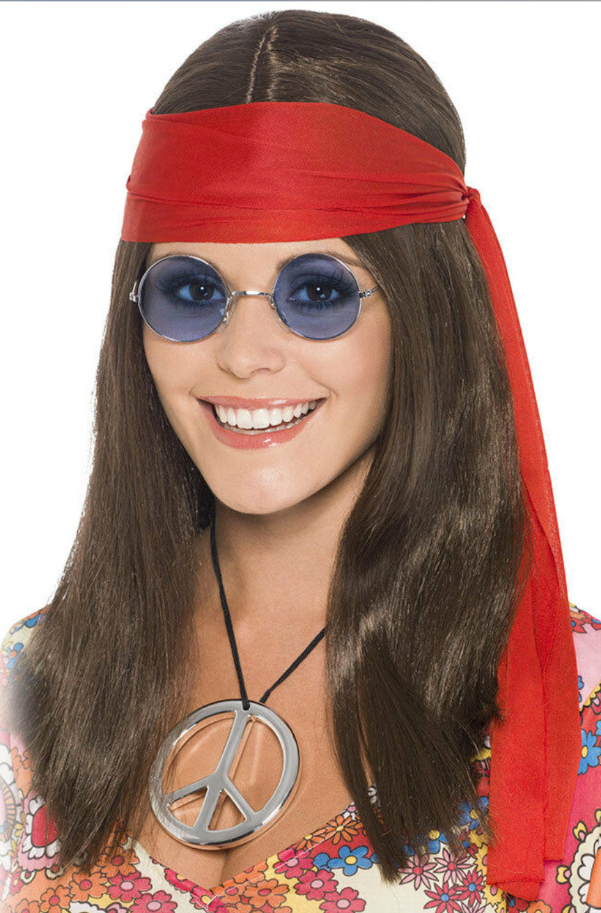Hippie Chick Wig and Accessory Kit