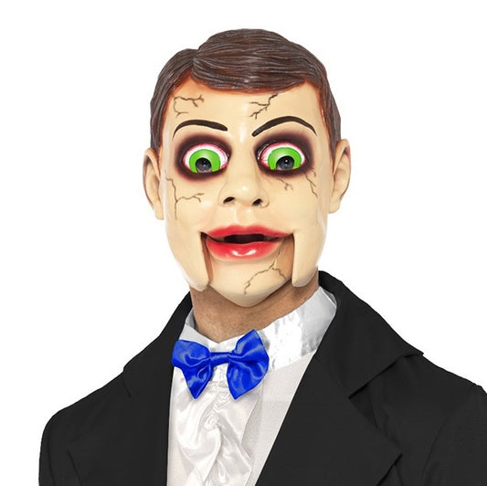 Evil Latex Ventriloquist Dummy Mask
