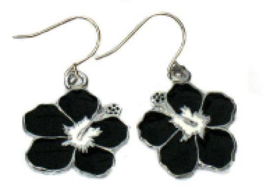 Hibiscus earrings deals