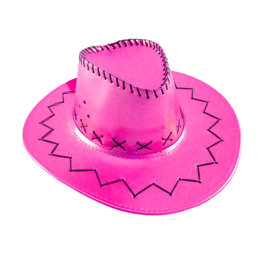 Metallic Hot Pink Cowboy Hat