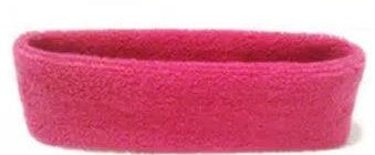 Hot Pink 80s Sweatband