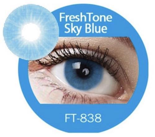 Freshtone Super Naturals: Sky Blue Contact Lenses