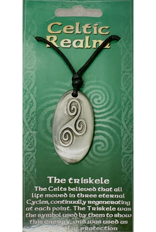 Celtic Triskele Necklace