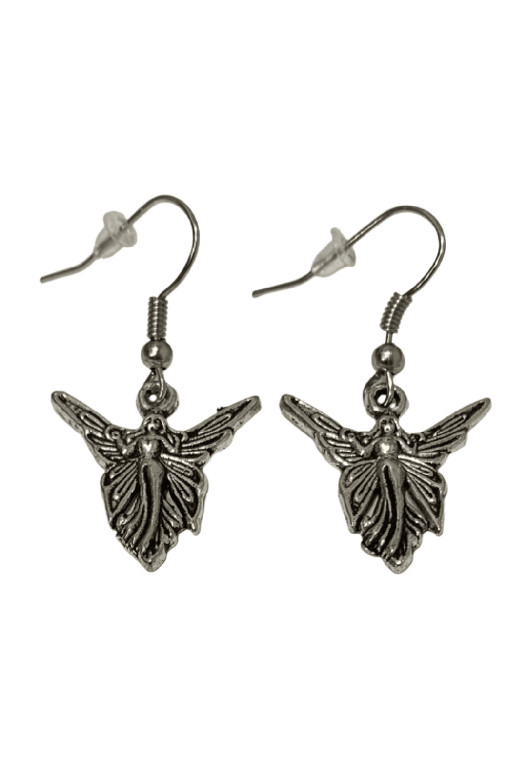 Silver Fairy Earrings With Butterfly Wings Perth | Hurly Burly – Hurly ...