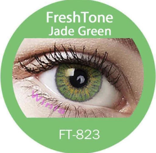 Freshtone Blends: Jade Green Contact Lenses