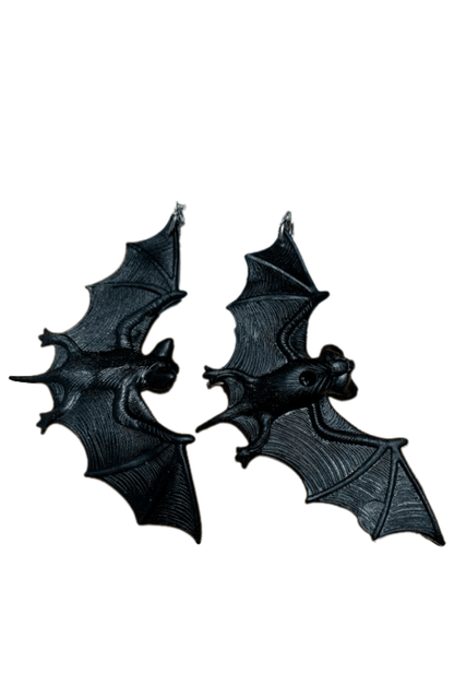 Large Bat Earrings