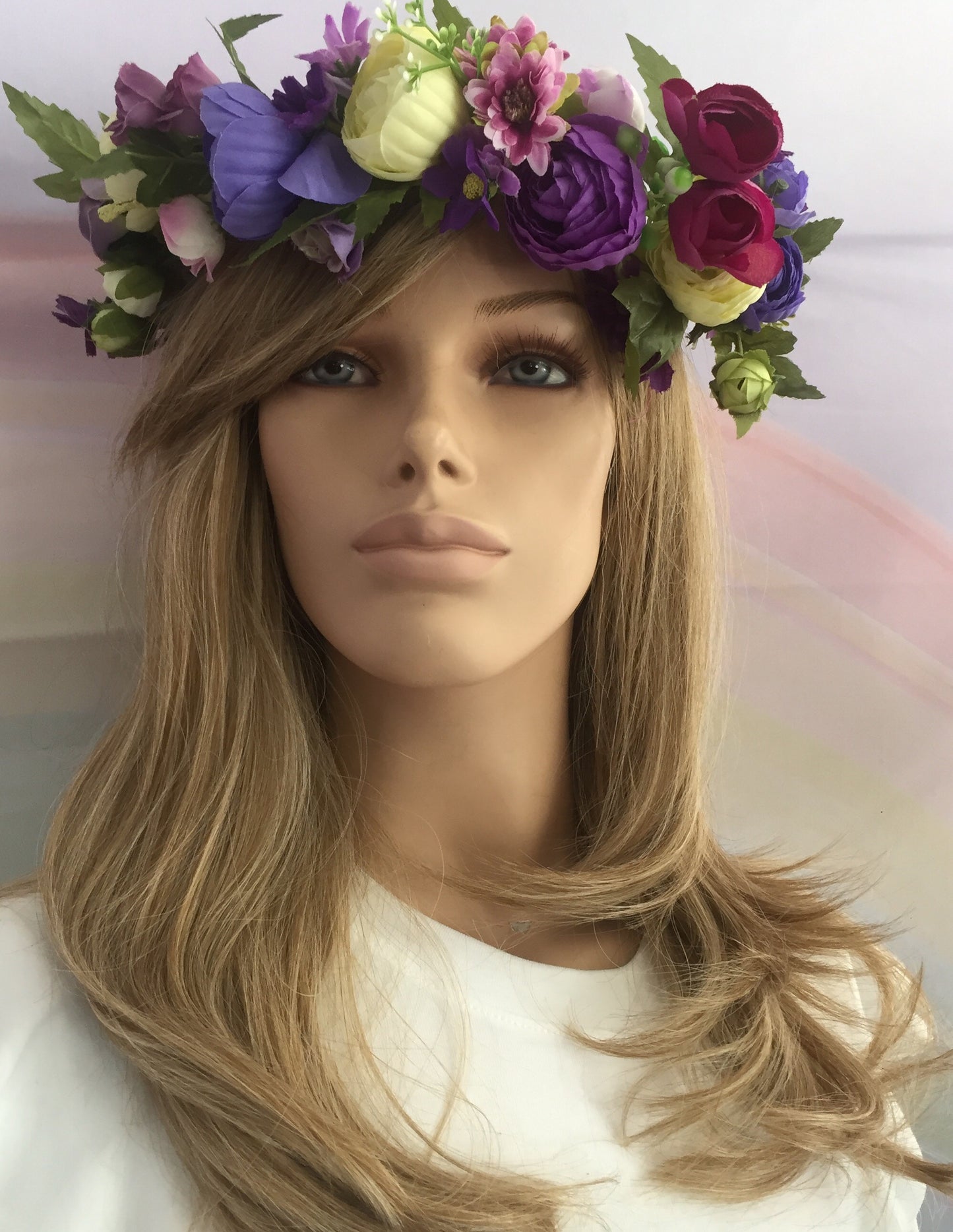 Flower Crown Purples