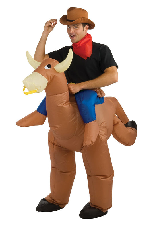 Inflatable Ride On Bull Costume