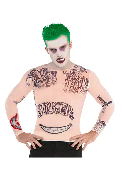 The Joker Suicide Squad Tattoo T-Shirt