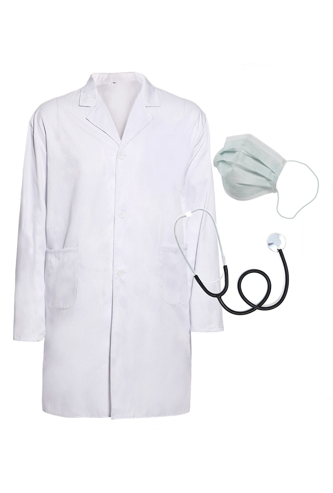 Mad Doctor Lab Coat & Accessories Kit