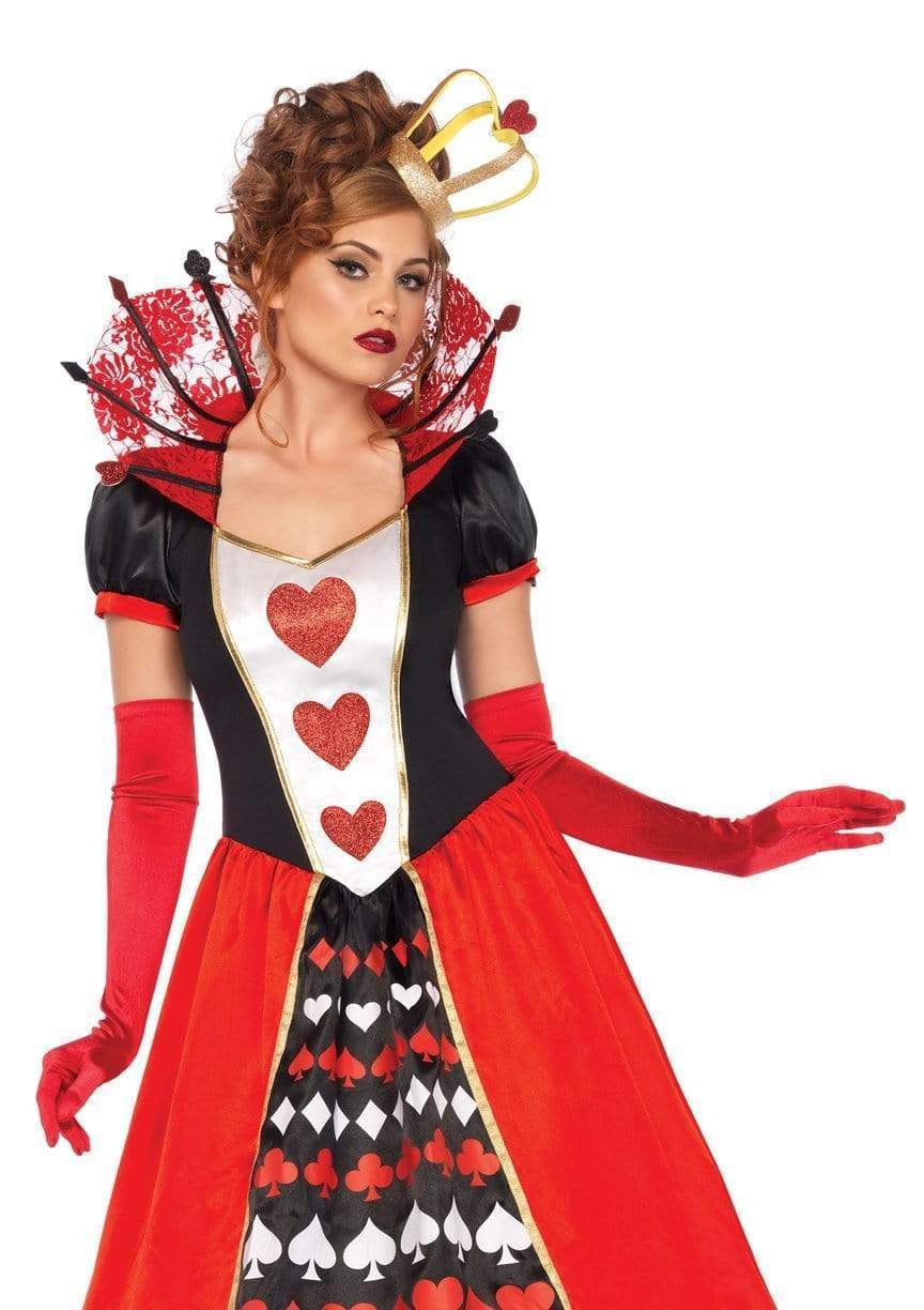 Deluxe Queen of Hearts Costume Gown