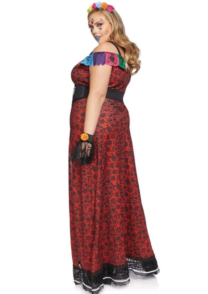 Plus Size Deluxe Day of the Dead Beauty Costume