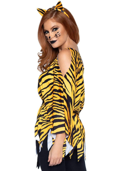 Tiger Queen Costume Poncho