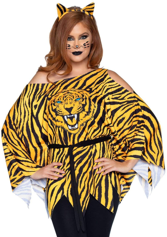 Tiger Queen Costume Poncho