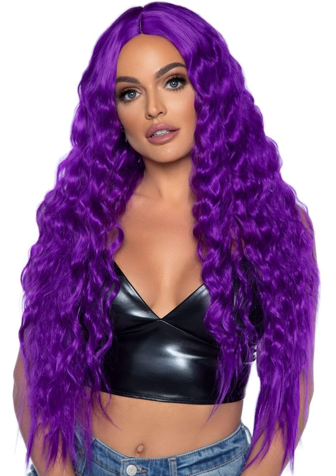 Long Wavy Purple Mermaid Wig Hurly Burly 6782