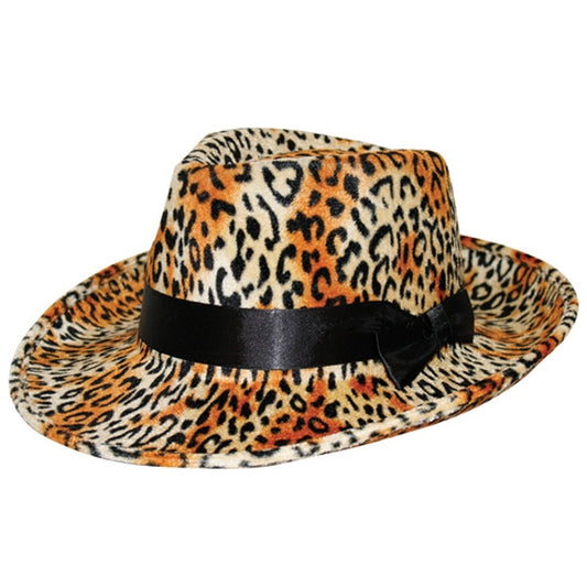 Leopard Print Pimp Hat