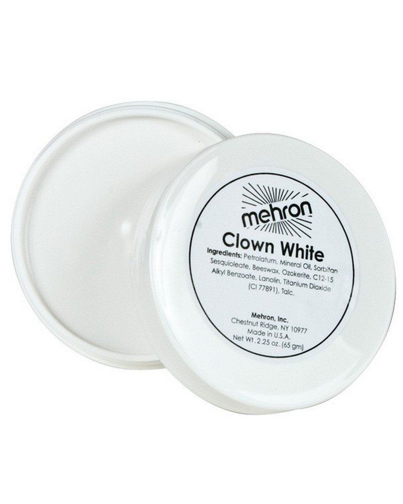 Mehron White Clown Makeup