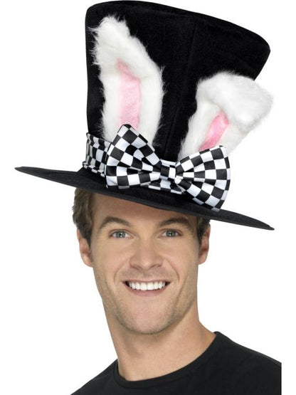 March Hare Top Hat with Bunny Ears