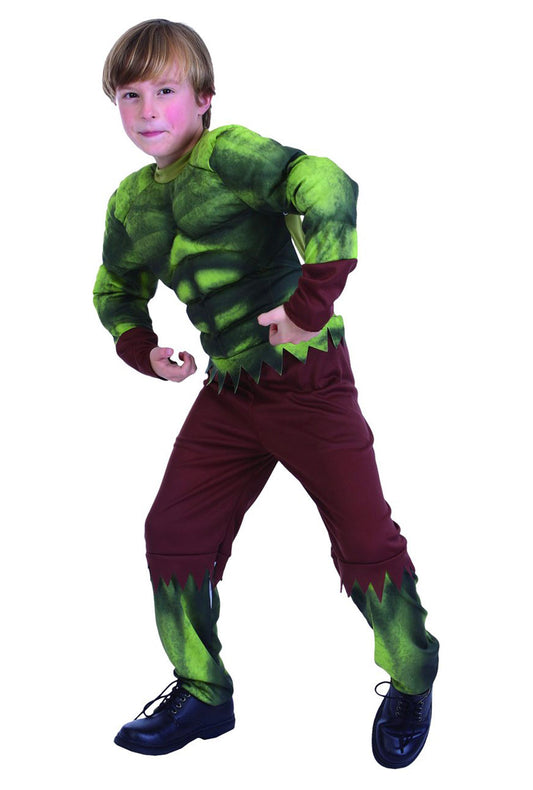 Boys Green Monster Costume
