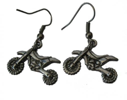 Motorbike Earrings