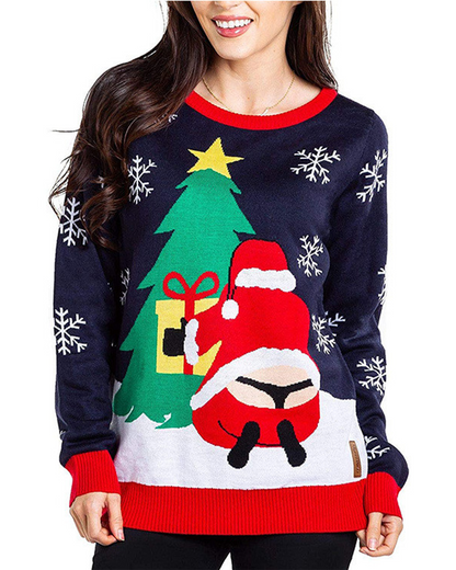 Deluxe G-String Santa Claus Sweater