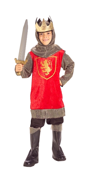 Child Crusader King Knight Medieval Costume
