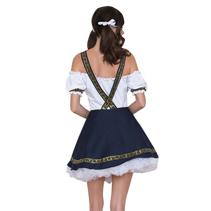 Navy Blue Oktoberfest Dress OCW80