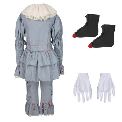 IT Pennywise Grey Costume