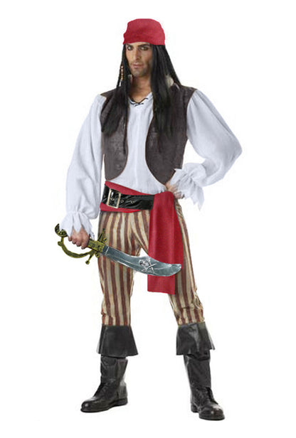 Deluxe Men's Pirate Costume