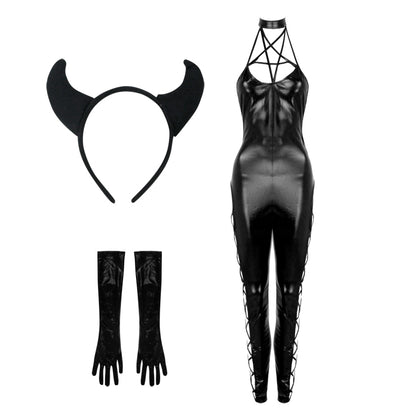 Sexy Black Devil Costume