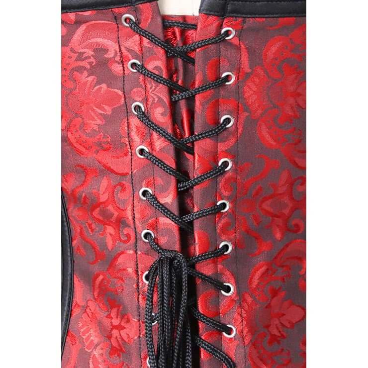 Gothic Red Overbust Corset Perth