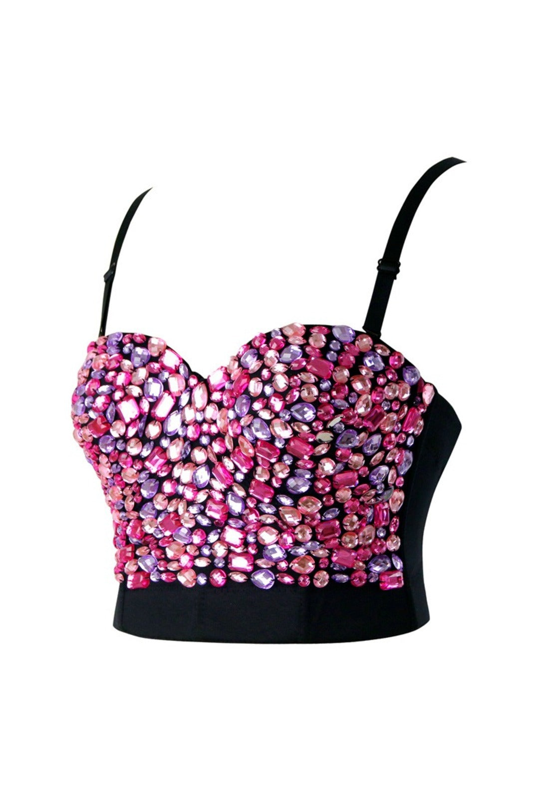 Pink Jewelled Bralette