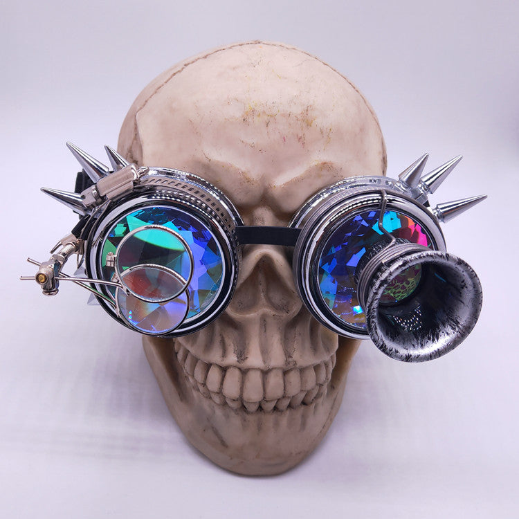 Steampunk Scientist Kaleidoscope Goggles