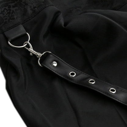 Black Victorian Gothic Skirt